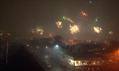 Vuurwerk in Tiel